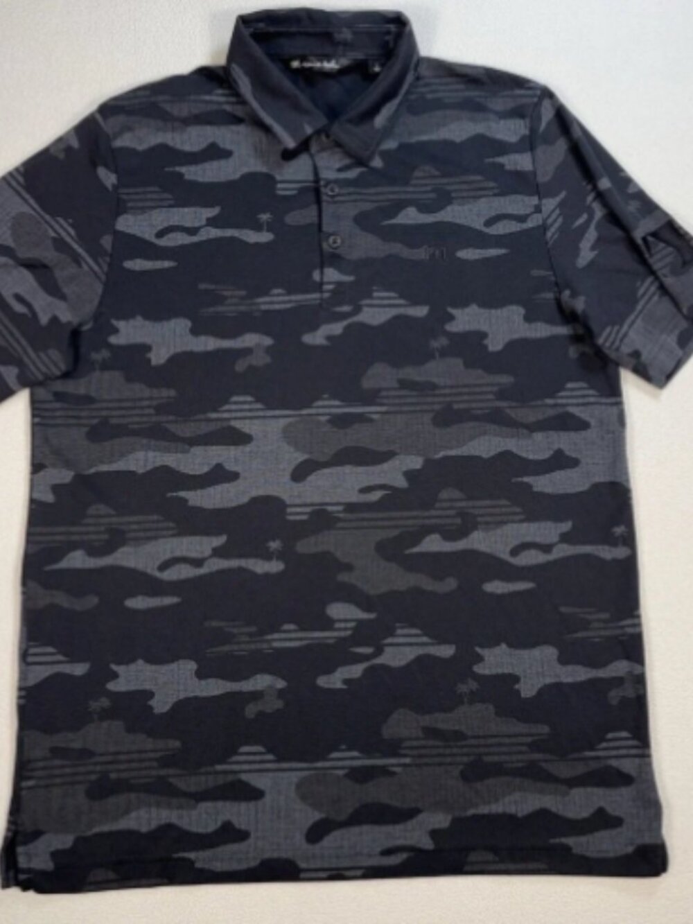 Travis Mathew Beachside Stealth Golf Polo